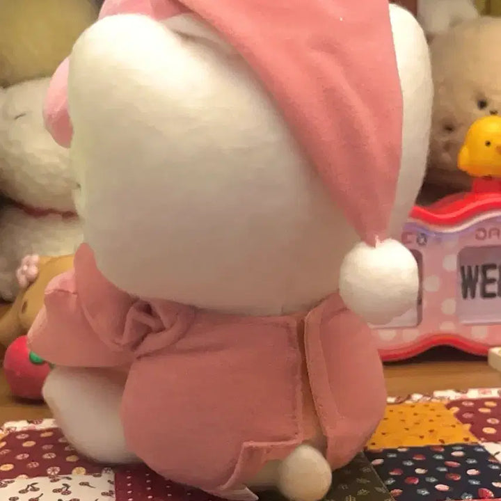 [BUNJANG] Classic Sleeping Kitty Pajamas Oyasumi Doll / 고전 잠자는 키티 파자마 오야스미 인형