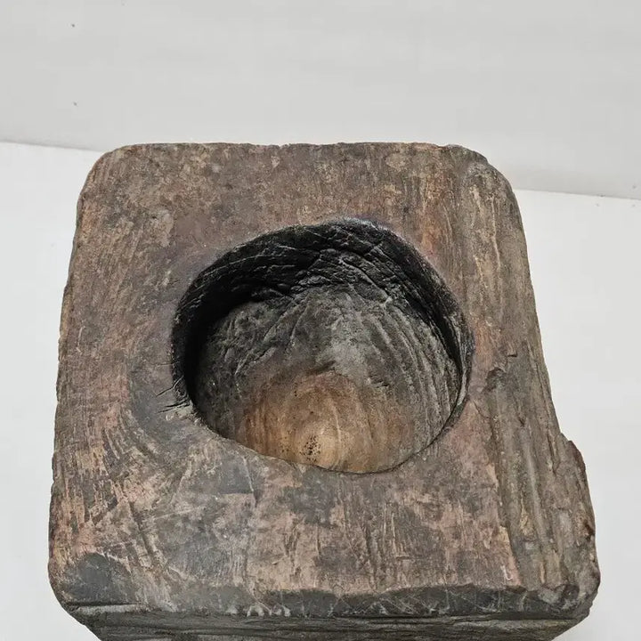 [BUNJANG] Antique Jeju Dol Harubang Mortar / 골동품 제주사오기 절구