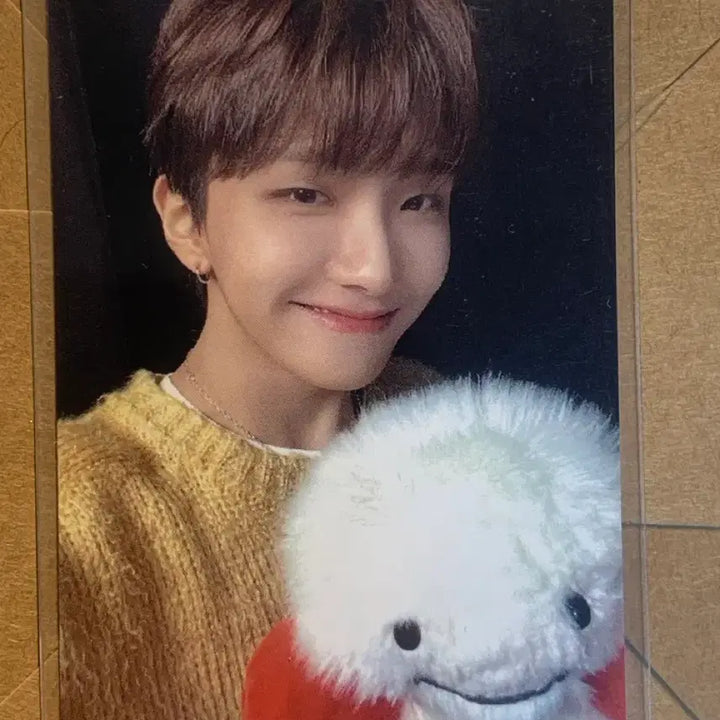 [BUNJANG] BOYNEXTDOOR Yunhak How Weverse Lucky Draw Photocard / 보이넥스트도어 보넥도 운학 HOW 위버스 컴백라이브 특전 포카 눈사람