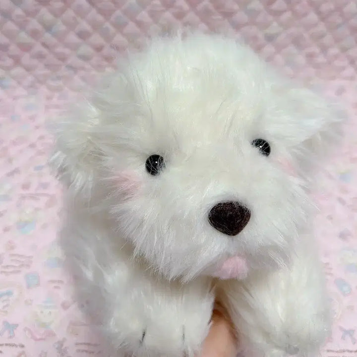 [BUNJANG] Floppy-Eared Vintage Puppy Plush Toy / 순둥이 빈티지 강아지 인헝