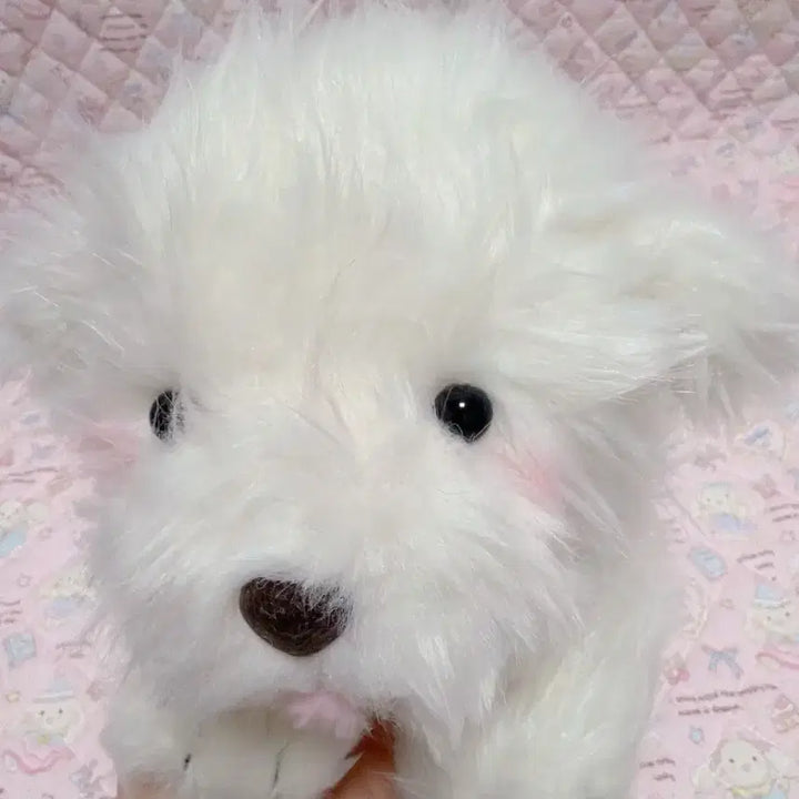 [BUNJANG] Floppy-Eared Vintage Puppy Plush Toy / 순둥이 빈티지 강아지 인헝