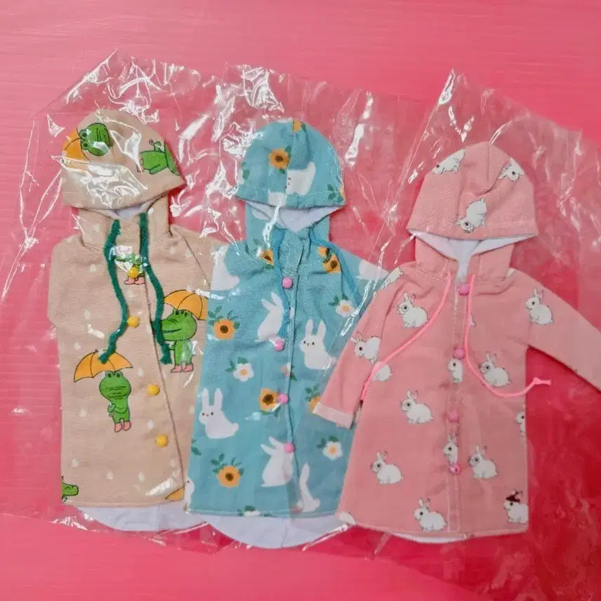 [BUNJANG] Sealed Doll Raincoat Set / 미개봉/레인코트/우비ㅡ인형옷