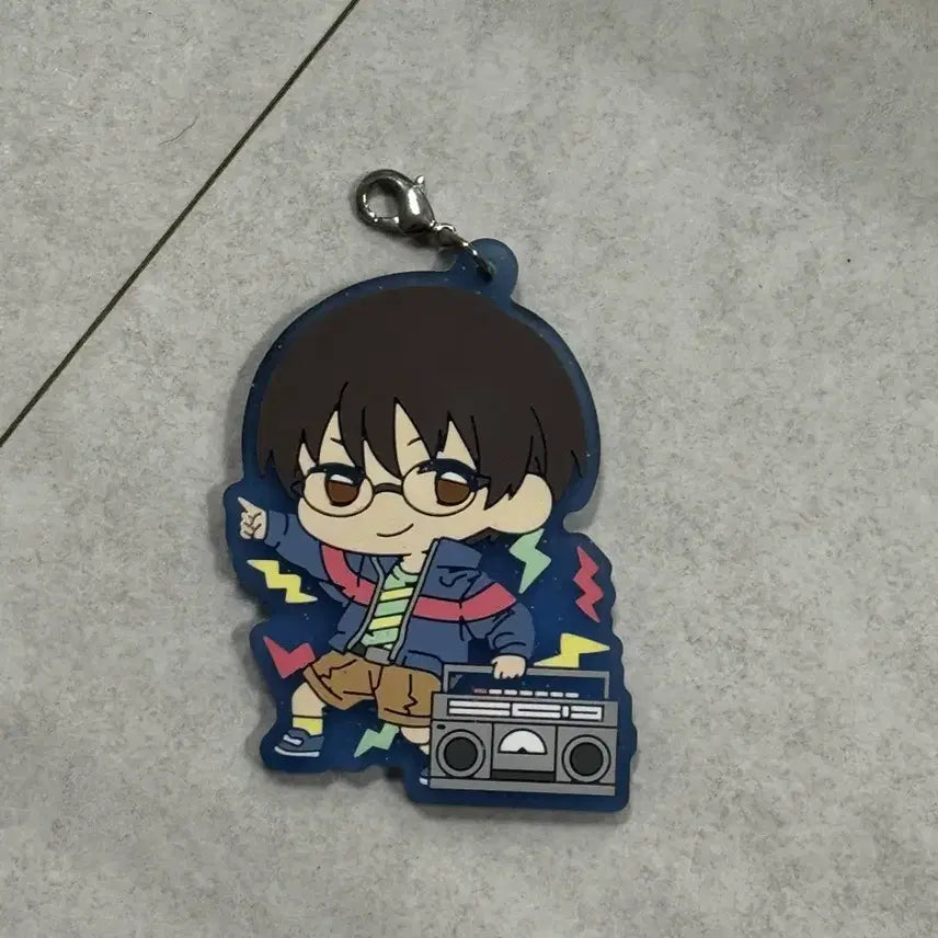 [BUNJANG] Gintama Shinpachi Retro Rubber Strap / 은혼 신파치 레트로 러버스트랩