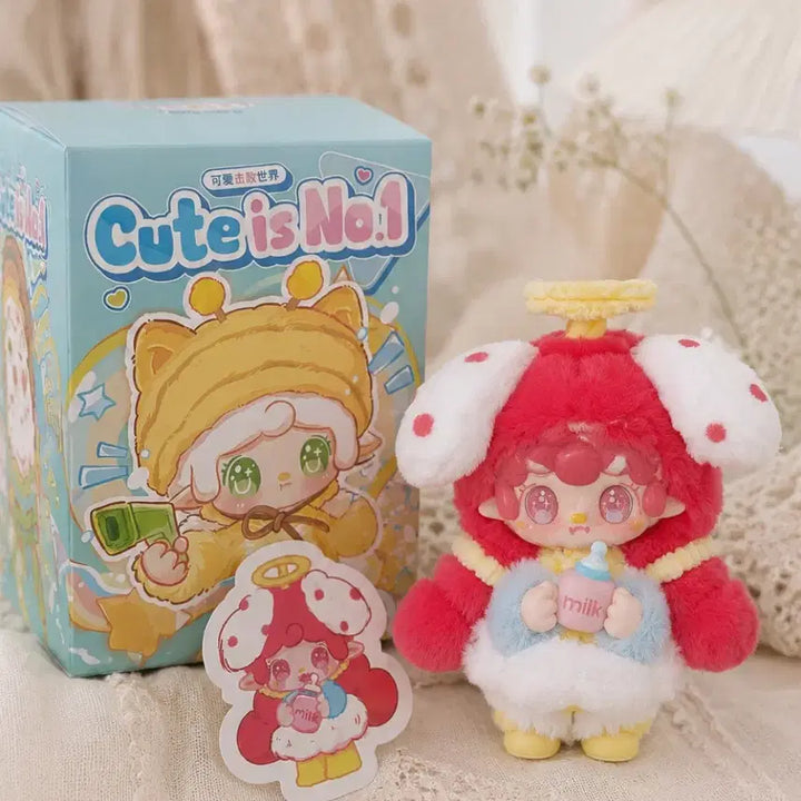 [BUNJANG] Yuki Red Mushroom Mini Figure Keychain / 유키 귀여움이 세상을 이긴다 빨강 cute