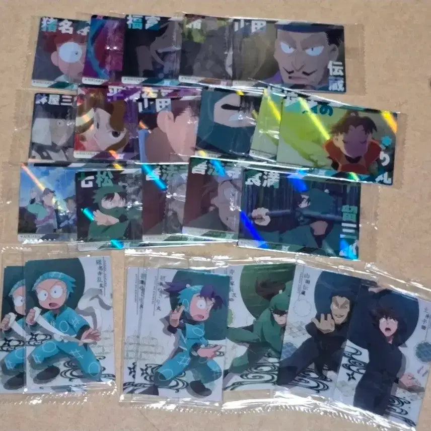 [BUNJANG] Nintama Rantarou Wafer Card Bundle Set / 닌타마 웨하스 카드 일괄