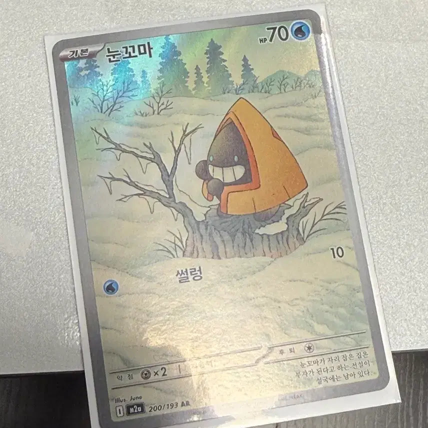 [BUNJANG] Pokemon Card Arcanine 200/193 AR / 포켓몬 카드 눈꼬마 200/193 AR