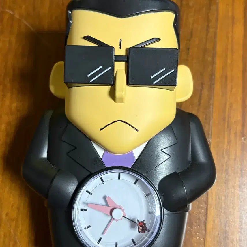 [BUNJANG] Crayon Shin-chan Black Bear Alarm Clock / 짱구 흑곰 알람시계