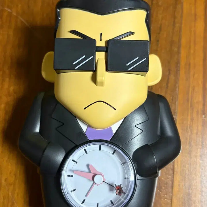 [BUNJANG] Crayon Shin-chan Black Bear Alarm Clock / 짱구 흑곰 알람시계