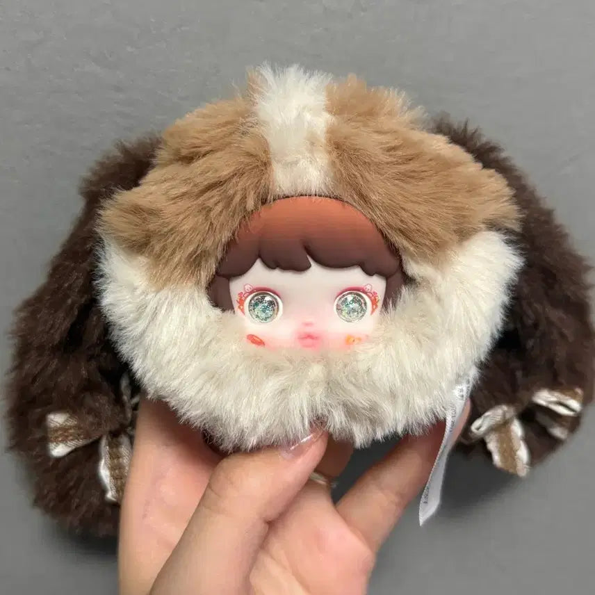 [BUNJANG] Micoco Neck Candy Dog Plush (3-Eyed) / 미코코 목캔디 인형 강아지 3눈