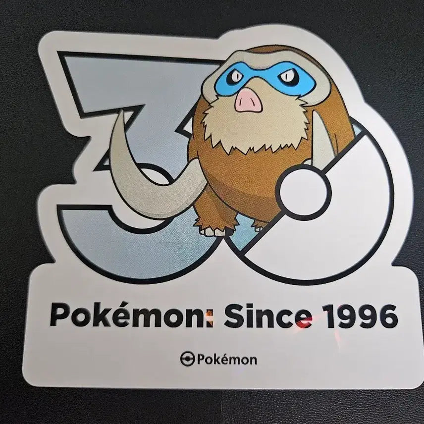 [BUNJANG] Pokemon 30th Anniversary Sticker - Walrein / 포켓몬 30주년 스티커 맘모꾸리 양도/교환