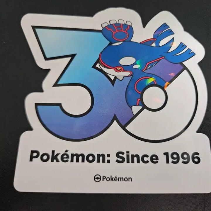 [BUNJANG] Pokemon 30th Anniversary Sticker Groudon / 포켓몬 30주년 스티커 가이오가 양도/교환