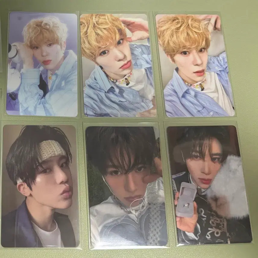 [BUNJANG] NCT WISH Sion Photocard &amp; Polaroid Bundle Set (with Group Cup Holder Freebie) / 엔시티위시 시온 포카+폴라 일괄 양도(단체 컵홀더 덤)