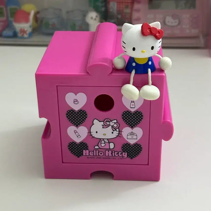 [BUNJANG] Vintage Kitty Dangling Letter Set Drawer Bundle / 고전 키티 달랑이 편지지 레터 서랍 일괄