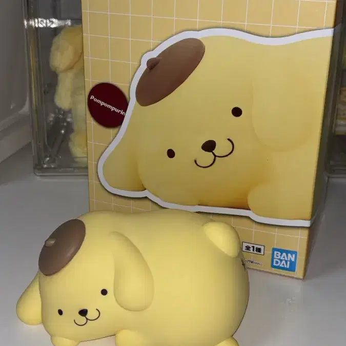 [BUNJANG] Bandai Pompompurin Sofubi Figure - Sealed / (미개봉)반다이 폼폼푸린 소프비 피규어 똥꼬 노란덩어리 비만