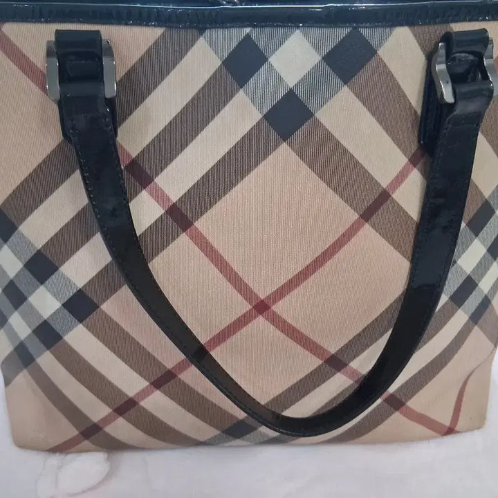 [BUNJANG] Burberry Nova Check Shopper Bag &amp; Pouch Set / 버버리 쇼퍼백&amp;파우치 세트