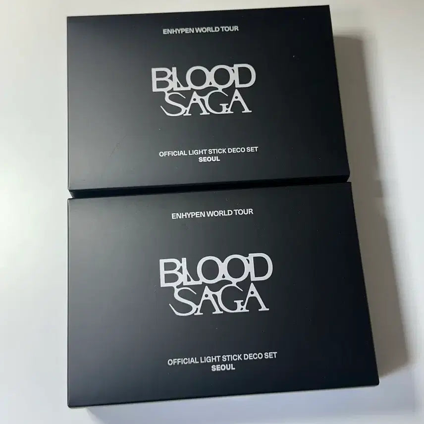 [BUNJANG] ENHYPEN Blood Sangha Engine Stick Lightstick Deco Set / 엔하이픈 블러드사가 엔진봉 응원봉 데코 세트