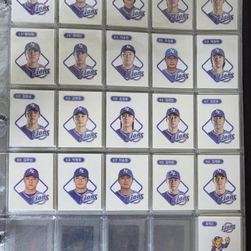 [BUNJANG] KBO League Sticker Collection (Full Set) / kbo 크보 띠부씰 전종