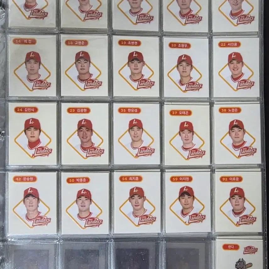 [BUNJANG] KBO League Sticker Collection (Full Set) / kbo 크보 띠부씰 전종