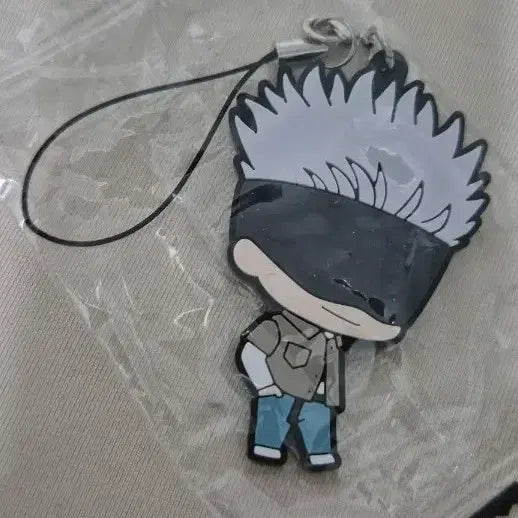 [BUNJANG] Jujutsu Kaisen Satoru Gojo Rubber Strap / 판매) 주술회전 고죠 사토루 러버스트랩