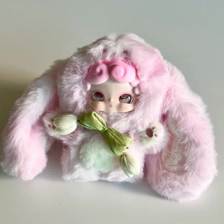 [BUNJANG] Lucky Draw Rabbit V2 Secret Garden Pink Rabbit Photocard / 럭키디어나이 밤토끼 v2 시크릿가든 연핑크토끼