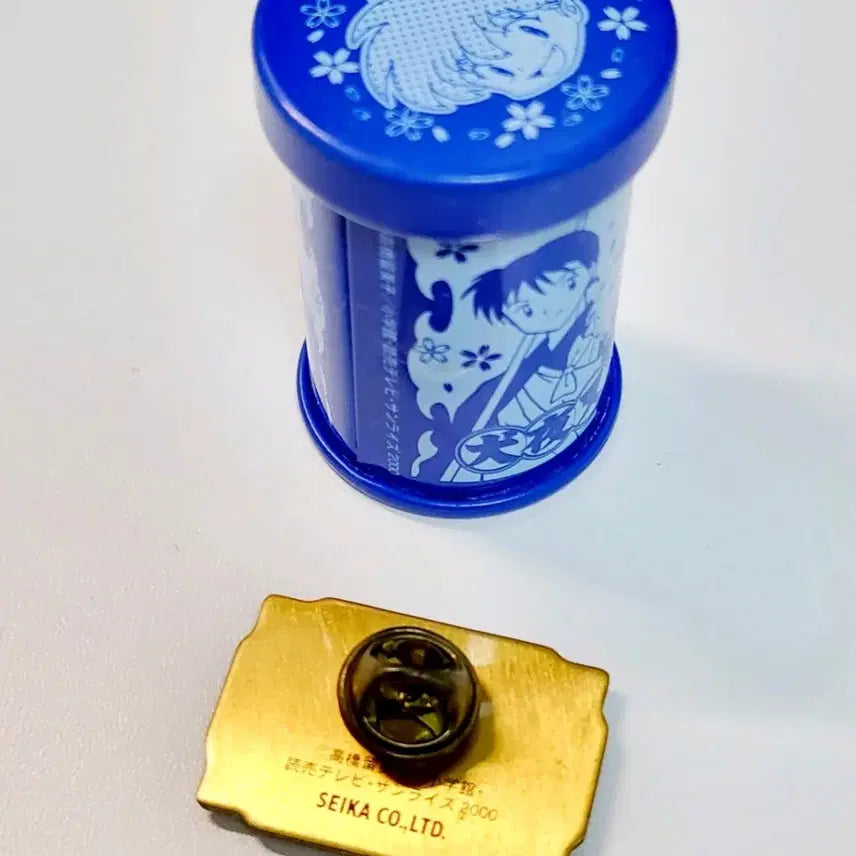 [BUNJANG] Inuyasha Sesshomaru Classic Badge Tin Case Set / 이누야샤 고전 셋쇼마루 뱃지 틴케이스 세트