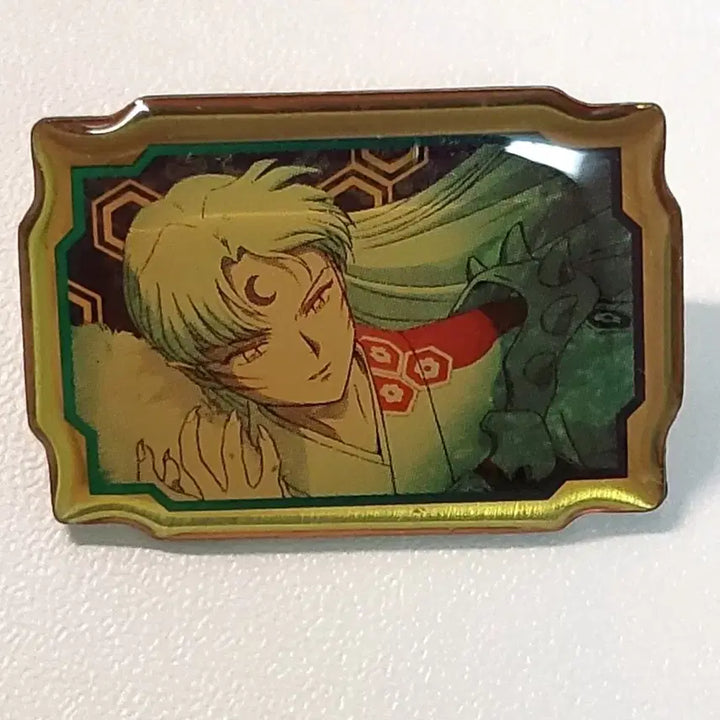 [BUNJANG] Inuyasha Sesshomaru Classic Badge Tin Case Set / 이누야샤 고전 셋쇼마루 뱃지 틴케이스 세트