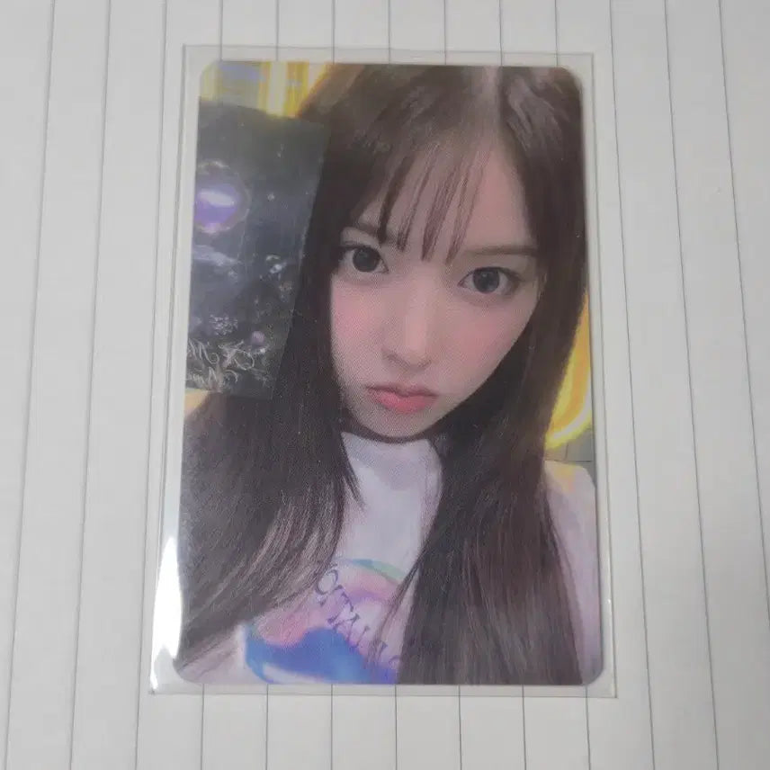 [BUNJANG] NMIXX Jiwoo Withmu Lucky Draw Photocard / 엔믹스 지우 파어클 위드뮤 럭드 포카