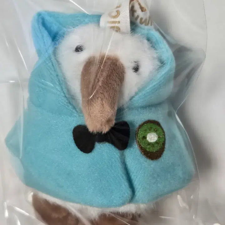 [BUNJANG] Kiwi Bird Mantle Kiki Keychain Doll / [새상품]과즙 키위새  망토 키키 키링 인형