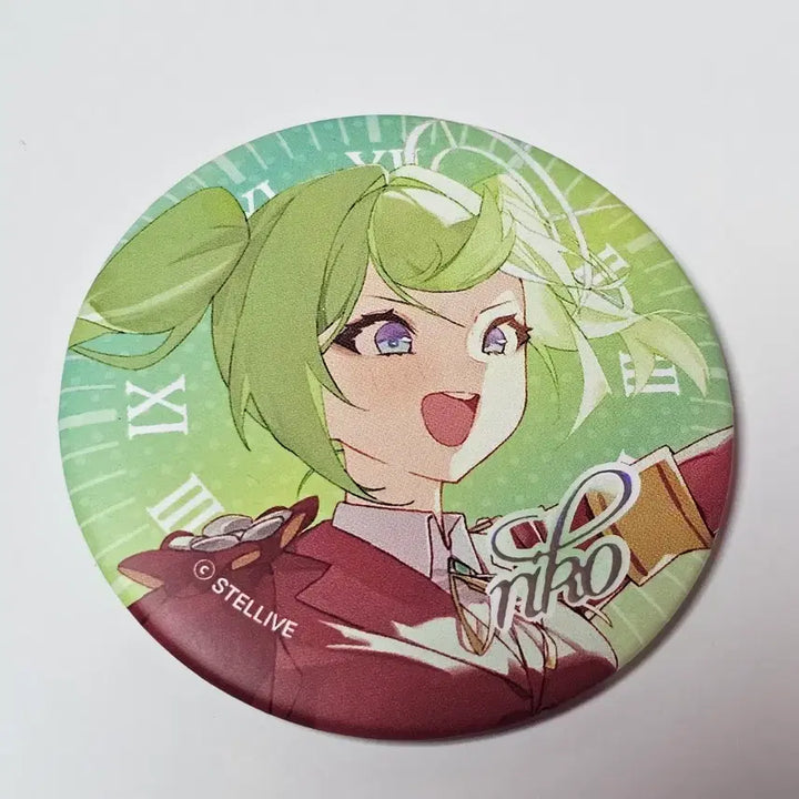 [BUNJANG] Stella Live Yuzuha Rico Can Badge / 스텔라이브 유즈하 리코 캔뱃지