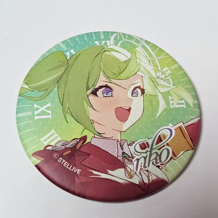 [BUNJANG] Stella Live Yuzuha Rico Can Badge / 스텔라이브 유즈하 리코 캔뱃지