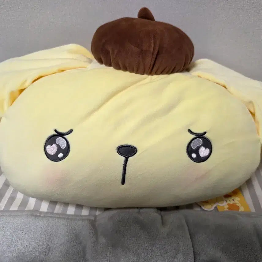 [BUNJANG] Sanrio Pompompurin Face Cushion / 산리오 폼폼푸린 얼굴쿠션