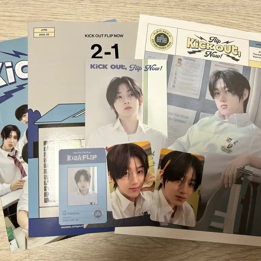 [BUNJANG] Kickflip 2nd Album Gyehun Full Set / 킥플립 2집 앨범 계훈 풀세트