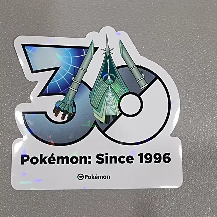 [BUNJANG] Pokemon 30th Anniversary Cheolhwaguya Sticker / 포켓몬 30주년 스티커 철화구야