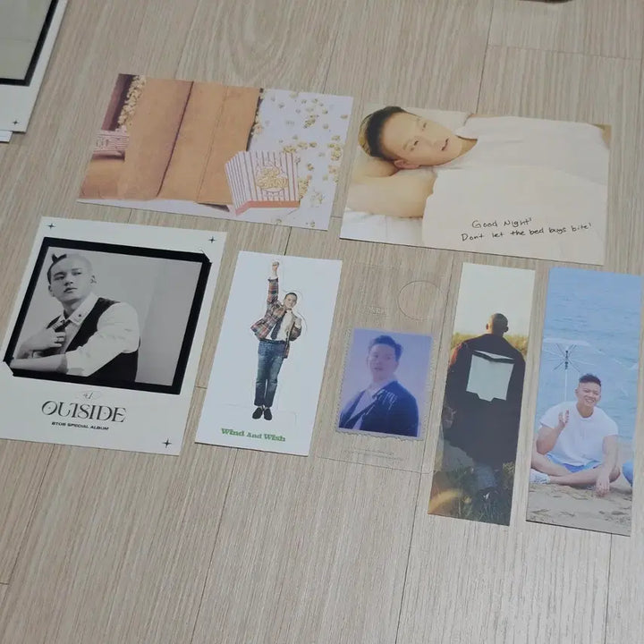 [BUNJANG] BTOB Peniel Official Postcard, Poster, Bookmark Transparent Film Bundle Set / 비투비 프니엘 공식 엽서 , 포스터 , 북마크 투명필름 일괄 판매