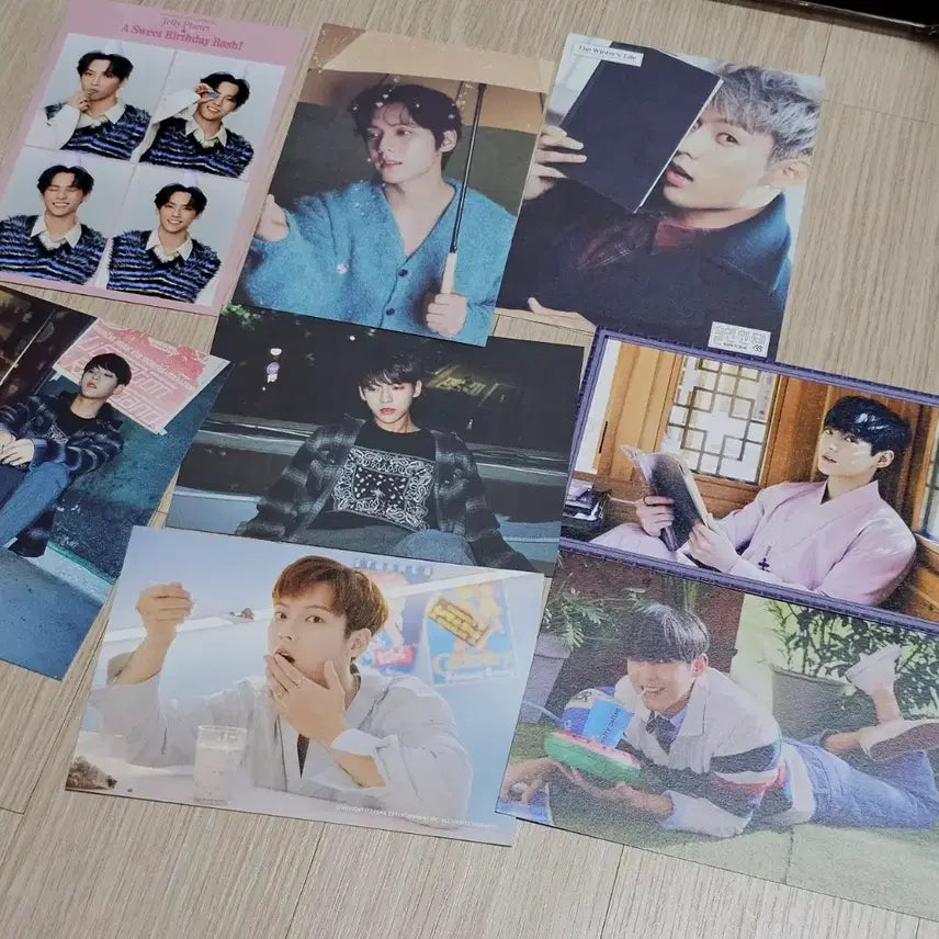 [BUNJANG] BTOB Lee Minhyuk Bundle Set Postcards &amp; Posters / 비투비 이민혁 공식 엽서 , 포스터  등 일괄 판매