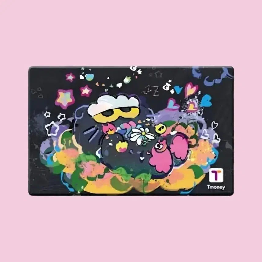 [BUNJANG] CU Joan Friends T-money Traffic Card Neon / CU 조앤프렌즈 티머니 교통카드 네온 미개봉 새상품