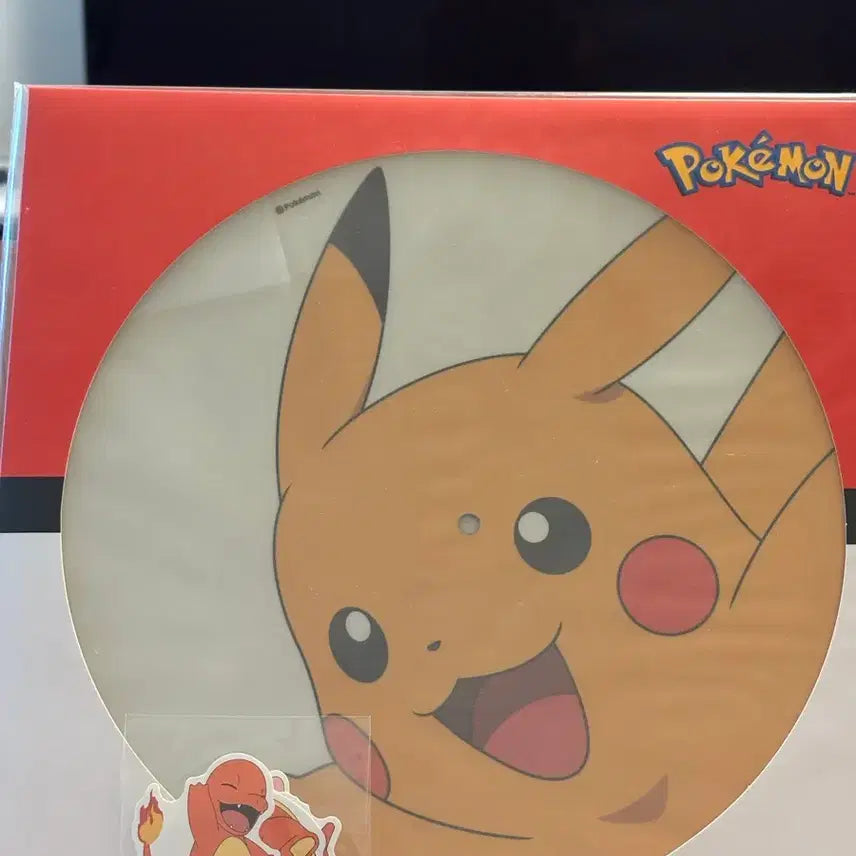 [BUNJANG] Pokemon Pikachu Picture Disc LP (Sealed, Sticker Included) / 미개봉) 포켓몬스터 LP - 피카츄 픽처 디스크 (스티커포함)