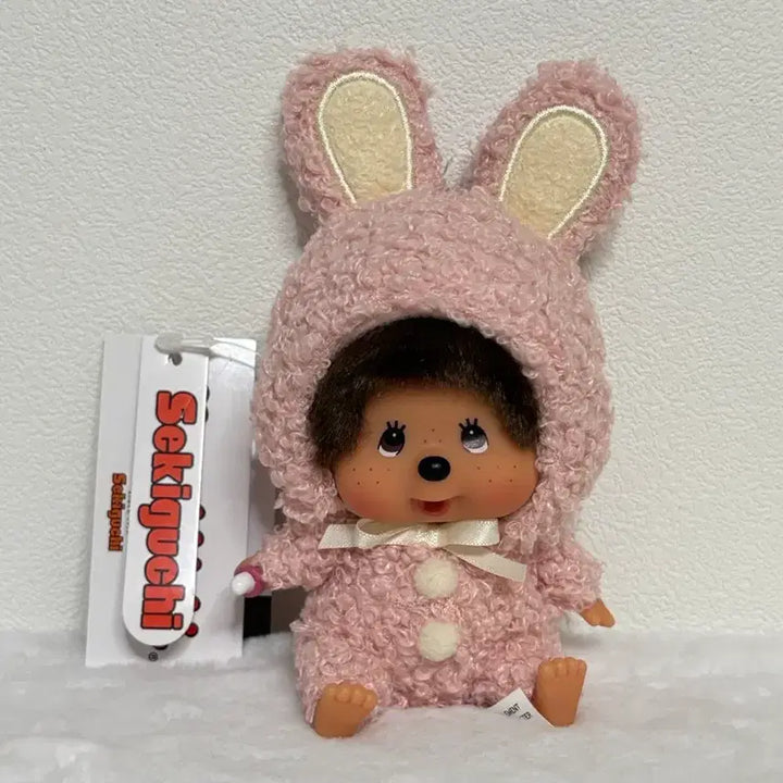 [BUNJANG] Carry Market Big Head Bunny Monchhichi Keyring Mokomoko / 캐리마켓 바니 몬치치 키링 판매 빅헤드 바니 모코모코