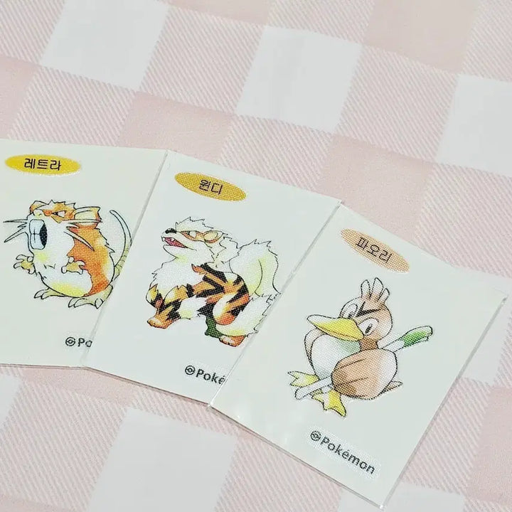 [BUNJANG] Pokemon 30th Anniversary Old Edition Artwork Sticker / 포켓몬스터 30주년 구판 아트워크 띠부씰