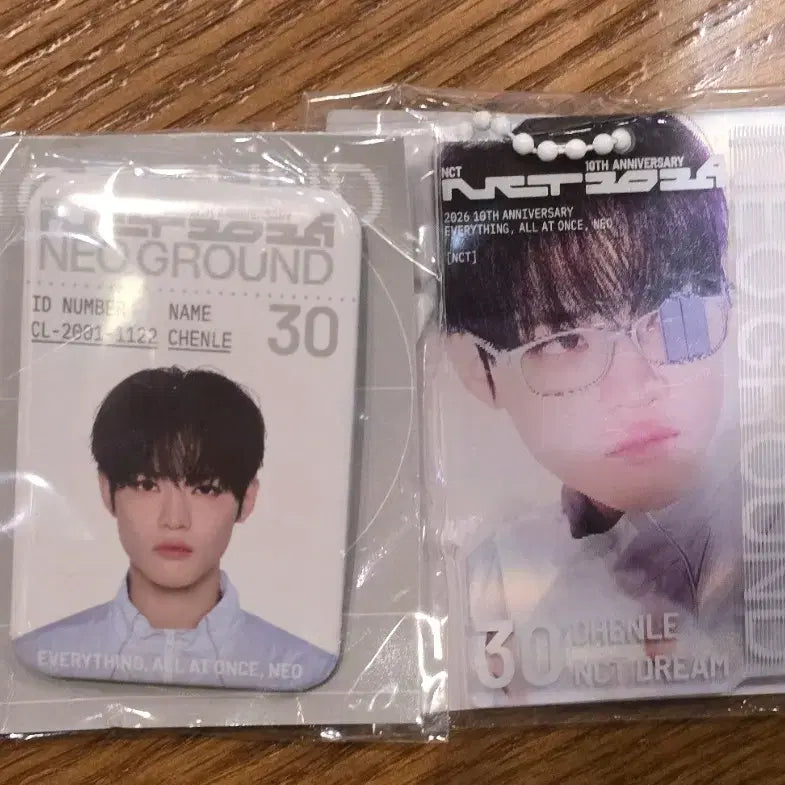 [SOLD OUT] nct 엔시티 10주년 팝업 드림 천러 뱃지/렌티큘러 키링 일괄