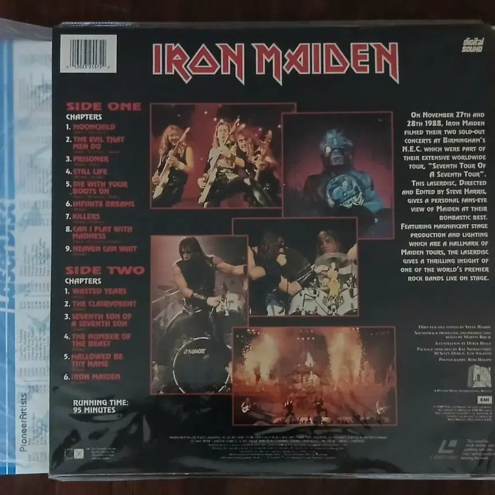 [BUNJANG] Iron Maiden Maiden England Laserdisc / 아이언 메이든 Maiden England 레이저디스크