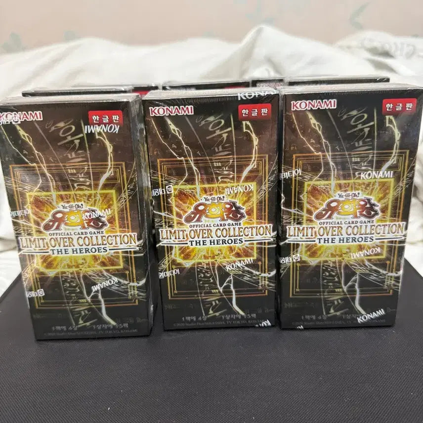 [BUNJANG] Yu-Gi-Oh! Limit Over Collection Heroes Korean Edition Unsealed Box / 유희왕 리미트 오버컬렉션 히어로즈 한글판 미개봉박스