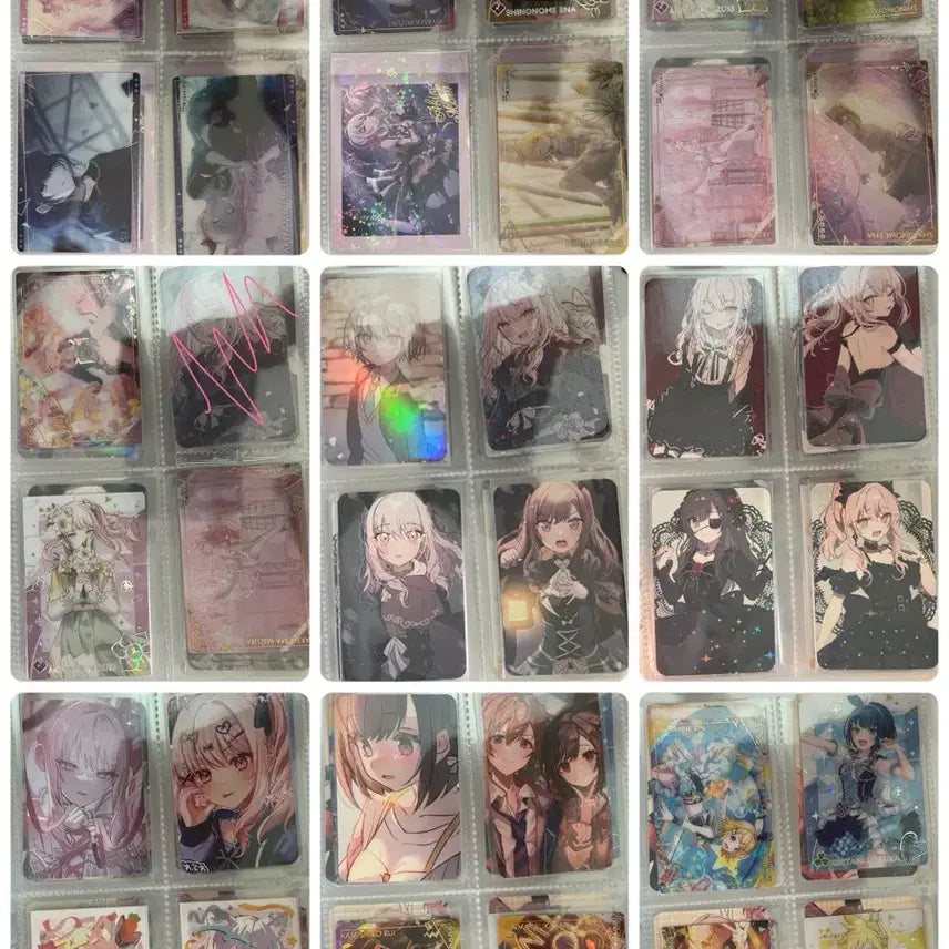 [BUNJANG] Project Sekai Bundle Set Rare Wafers PASHAcards Mizuki Ena / [일괄] 프로젝트세카이 프로세카 레어 웨하스 파샤 포카 미즈키 에나 위주