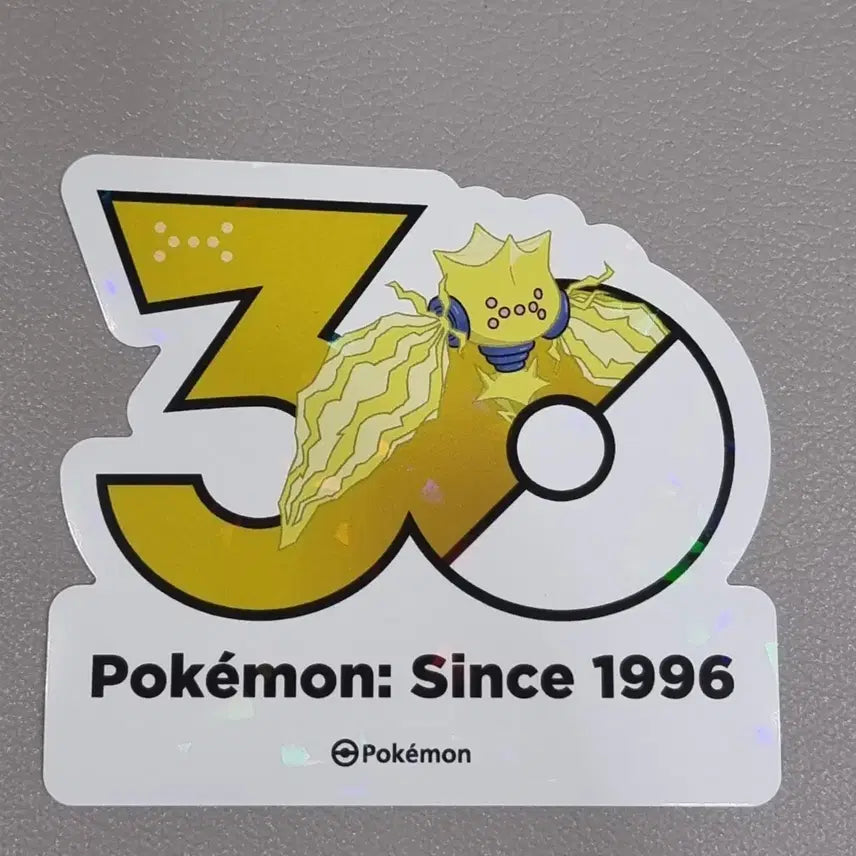 [BUNJANG] Pokemon 30th Anniversary Sticker Regieleki / 포켓몬 30주년 스티커 레지에레키