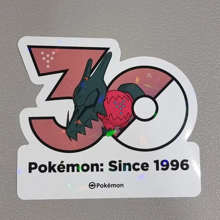 [BUNJANG] Pokemon 30th Anniversary Regidrago Sticker / 포켓몬 30주년 스티커 레지드래고