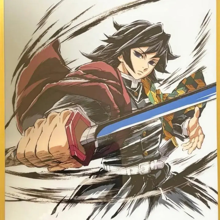 [BUNJANG] Demon Slayer Giyu Acrylic Stand / 귀멸의 칼날 웹쿠지 아크릴 색지 기유