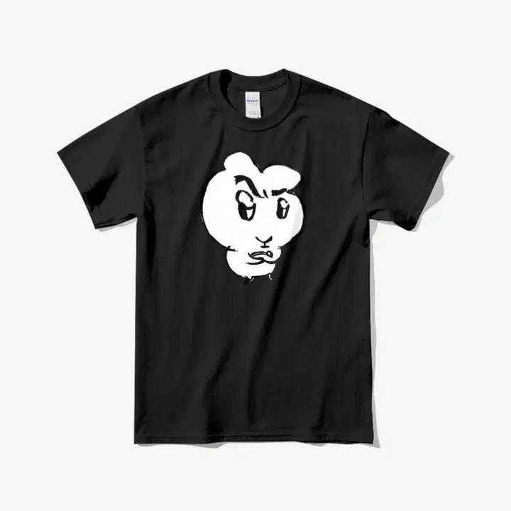 [BUNJANG] GiNiHwiGi GiRaGiRa Short Sleeve T-Shirt White L / 기니휘기 기라기라 반팔 티셔츠 화이트 L