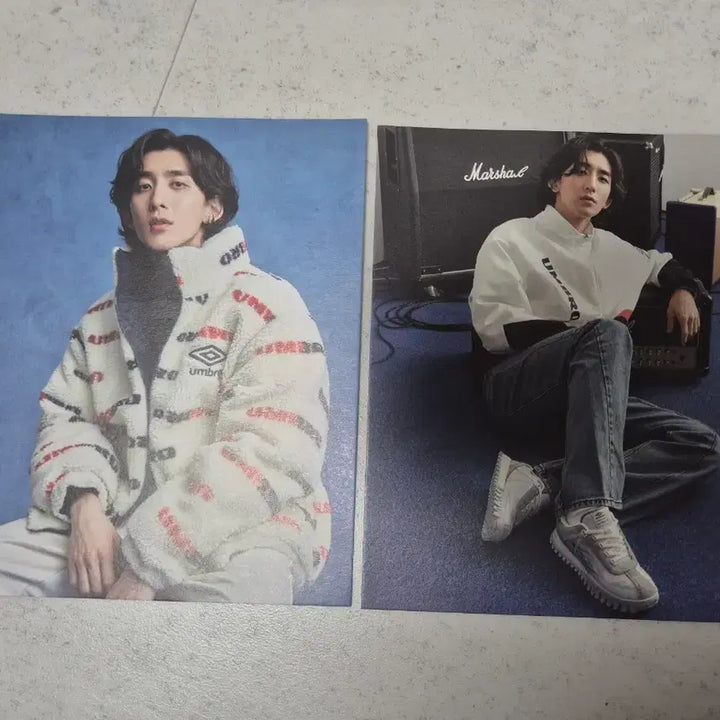 [BUNJANG] Jannabi Choi Jung Hoon Umbro Collaboration Masking Tape &amp; Postcard Set / 잔나비 최정훈 엄브로 콜라보
