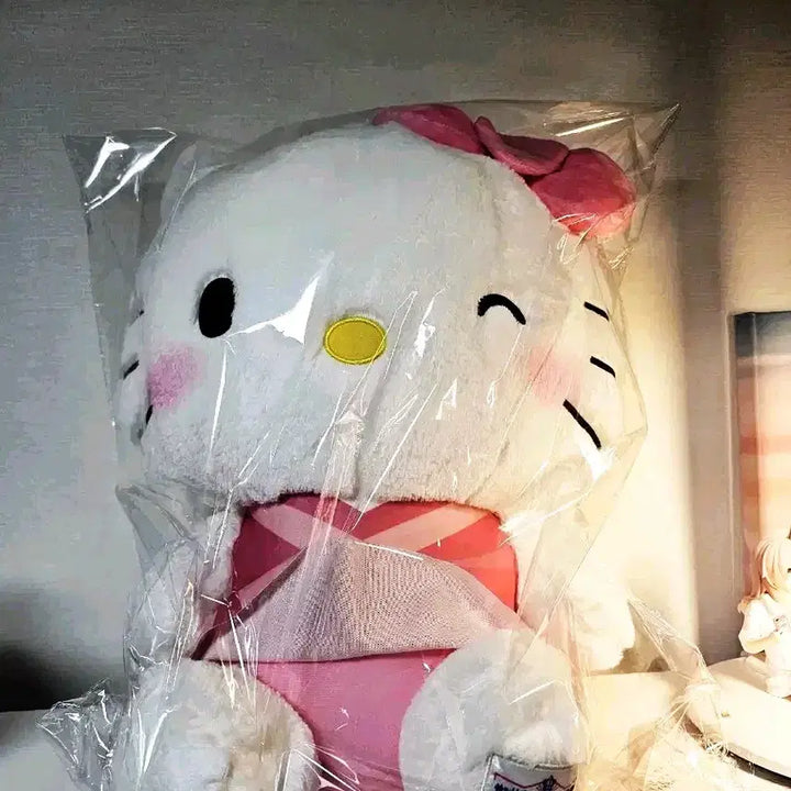 [BUNJANG] Hello Kitty Large Plush Doll (Approx. 40cm) / [약40cm 대형]헬로키티 인형