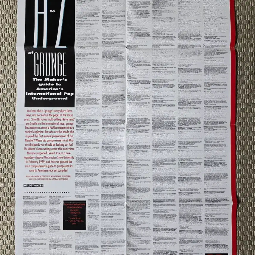 [BUNJANG] Faith No More Large Double-Sided Poster / 포스터 faith no more 페이스 노 모어 대형 양면 포스터